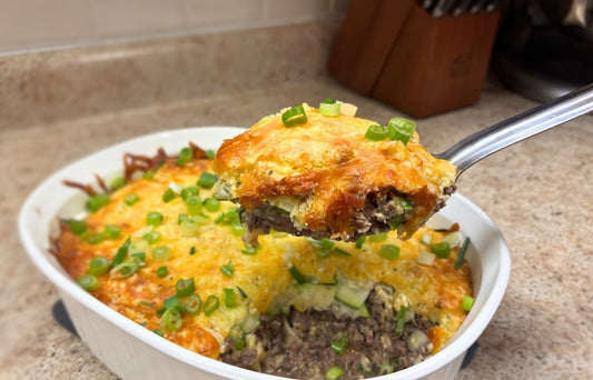 Savory Beef & Zucchini Pie