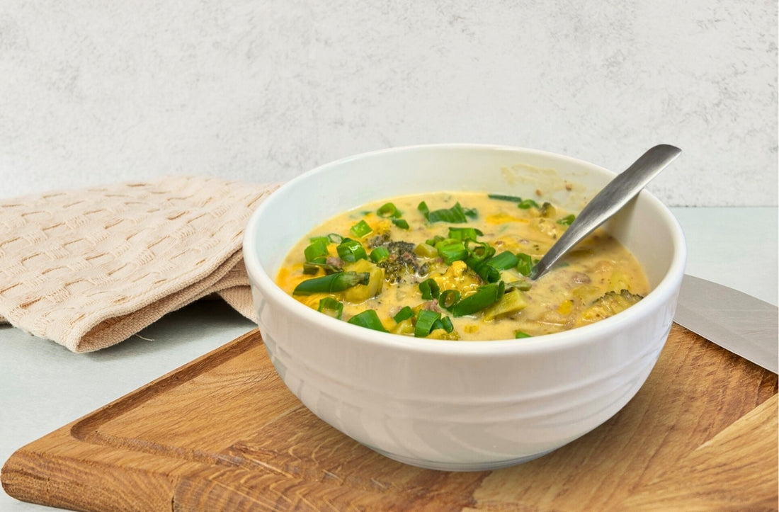 Broccoli-Cheddar Potato Soup