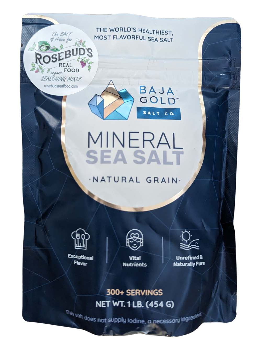 Baja Gold Sea Salt – Rosebud's Real Food