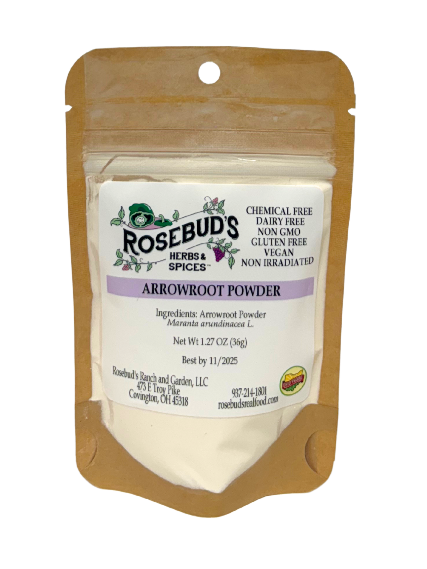 Arrowroot Powder