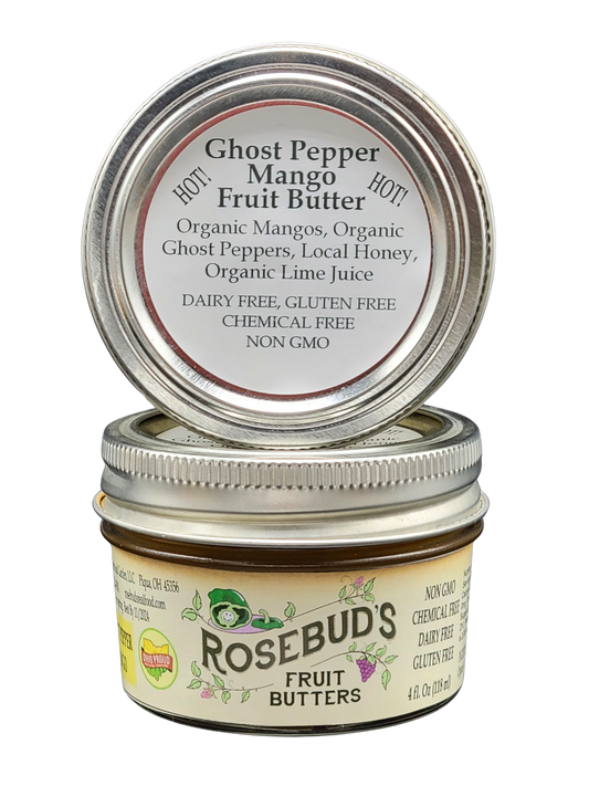 Ghost Pepper Mango Honey Sweetened Fruit Butter