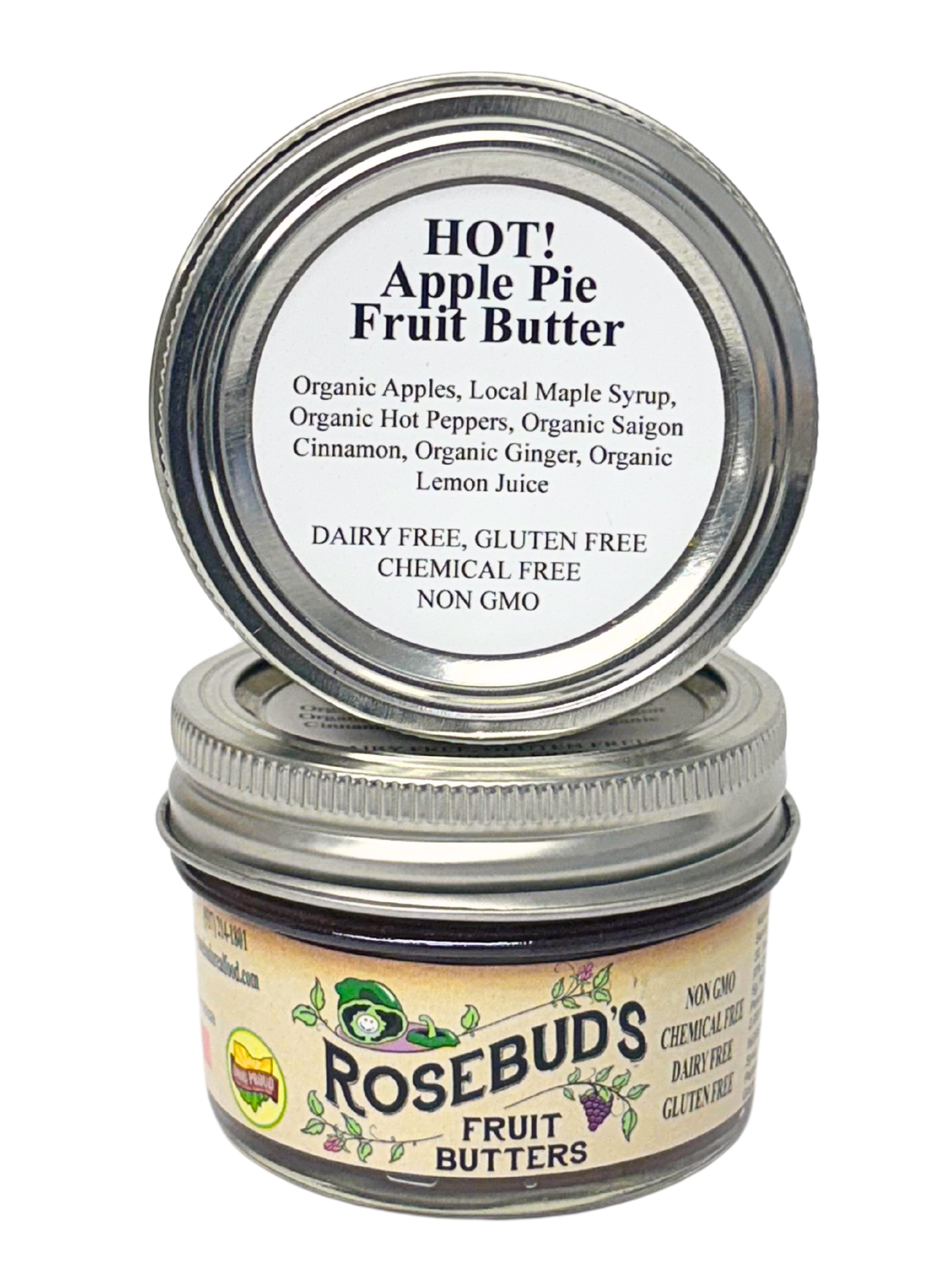 HOT! Apple Pie Maple Sweetened Fruit Butter