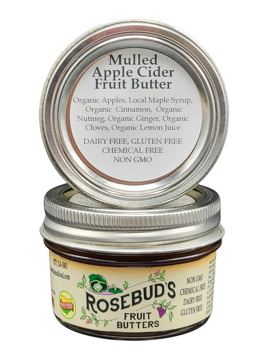 Mulled Apple Cider Maple Sweetened Fruit Butter