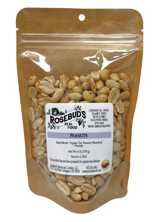 Peanuts, Unsalted, Dry Roasted