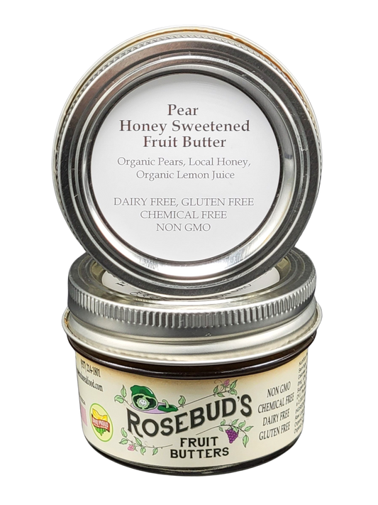 Pear Honey-Sweetened Fruit Butter