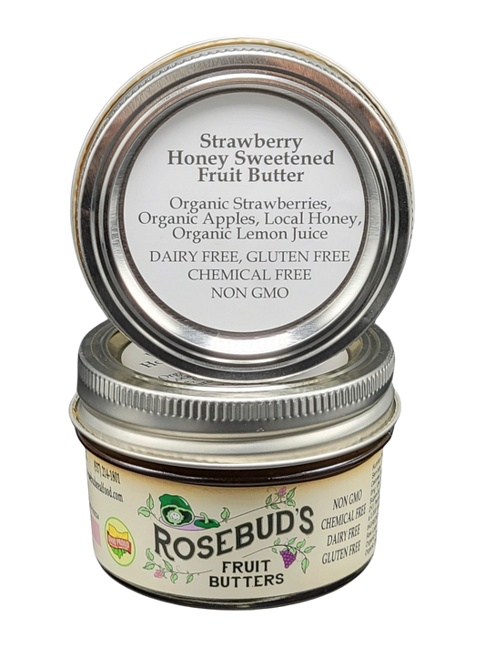 Strawberry Honey-Sweetened Fruit Butter