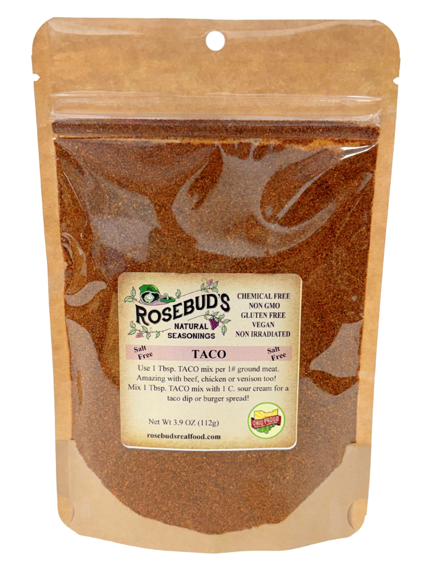 TACO SEASONING, SALT FREE