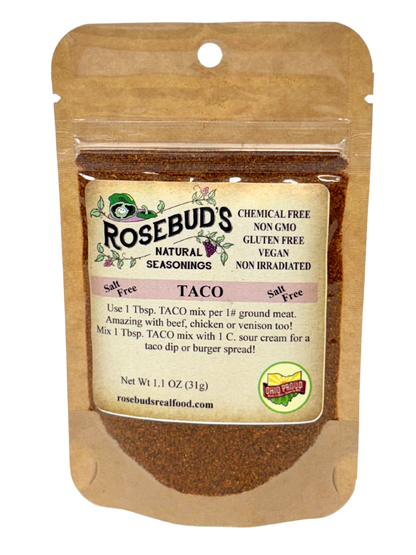 TACO SEASONING, SALT FREE