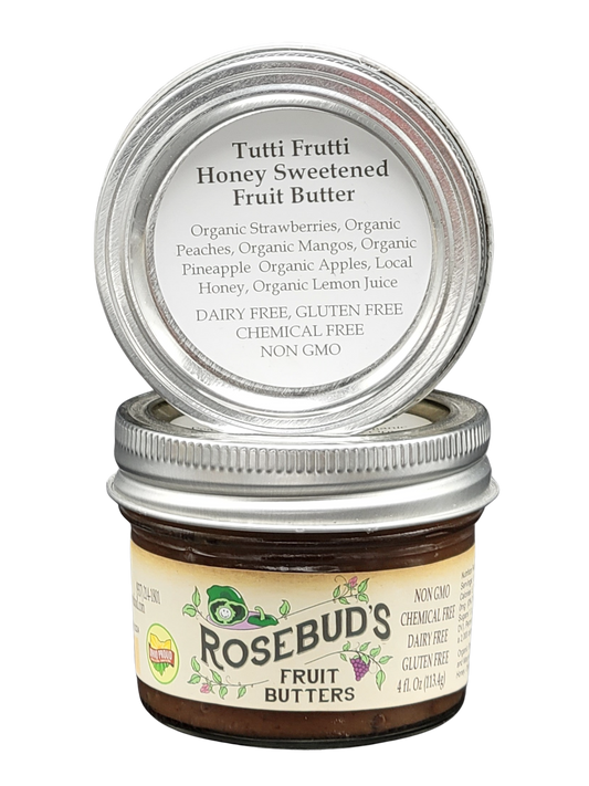 Tutti Frutti Honey Sweetened Fruit Butter